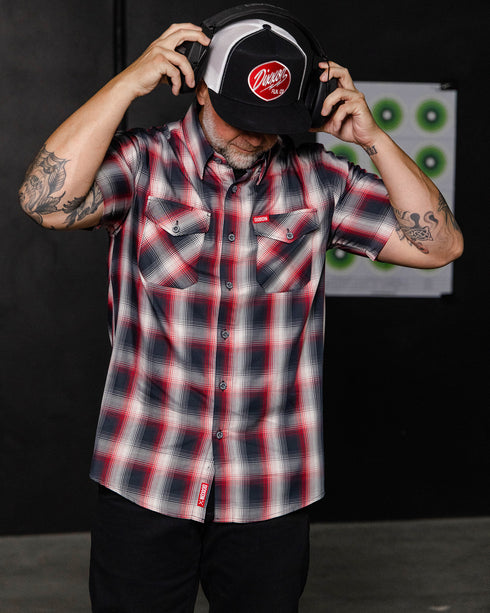 EQUALIZER BAMBOO SHORT SLEEVE BUTTON UP - MENS
